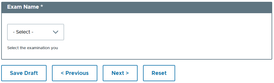 Qualification Exam Results
